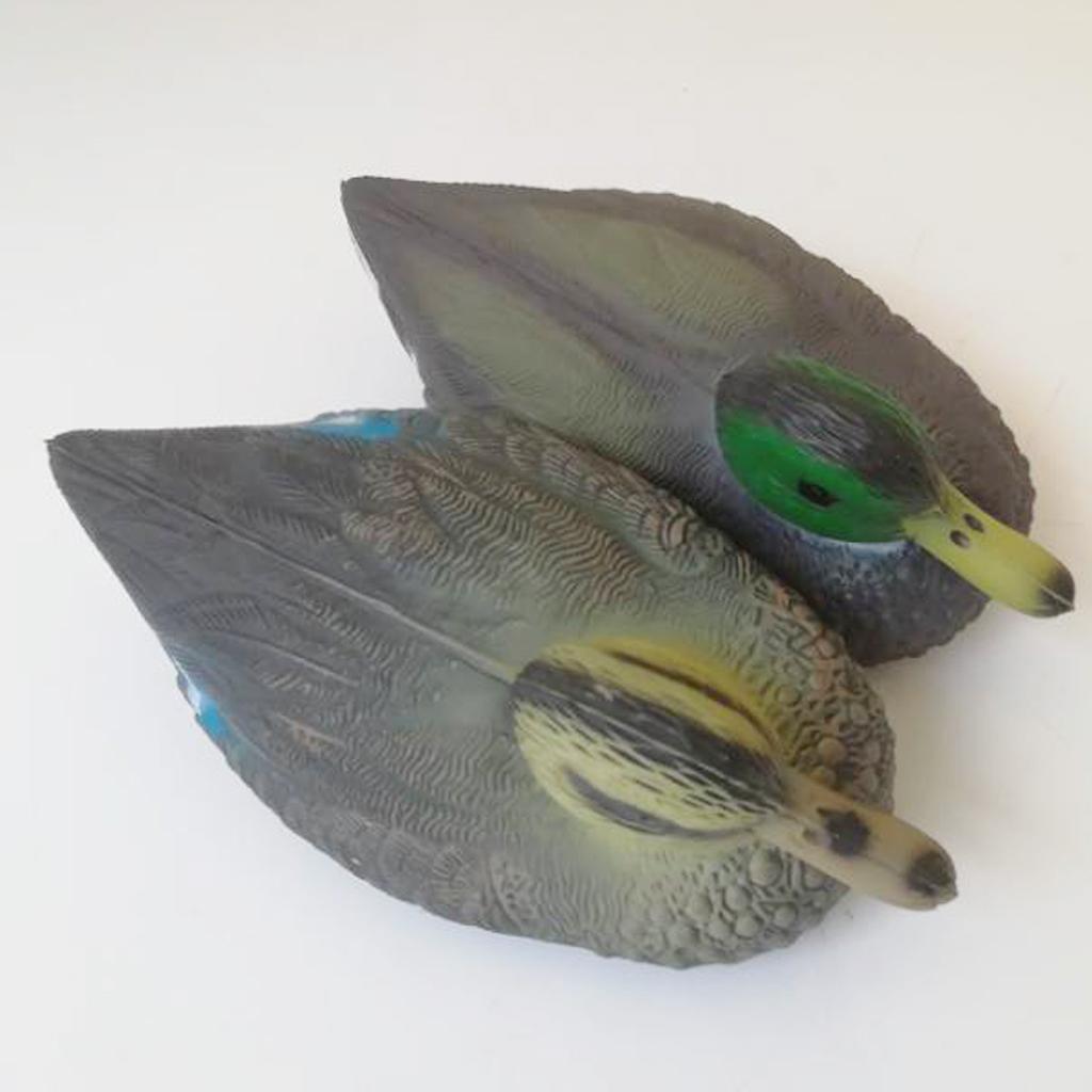 3x 3d Realistic Floating Shot Duck Duck Duck Lure Female Duck