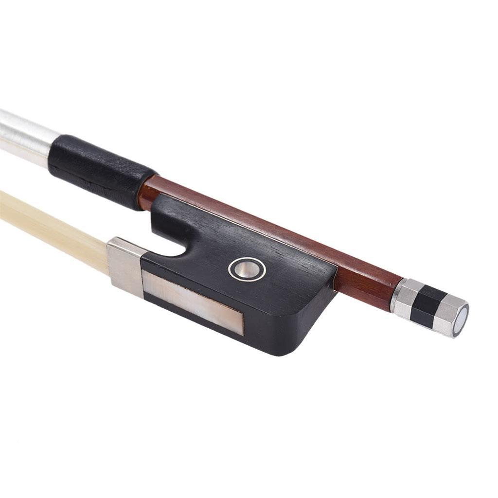 Cello Bow Well Balanced Brazilwood Cello Bow Horsehair Round Stick