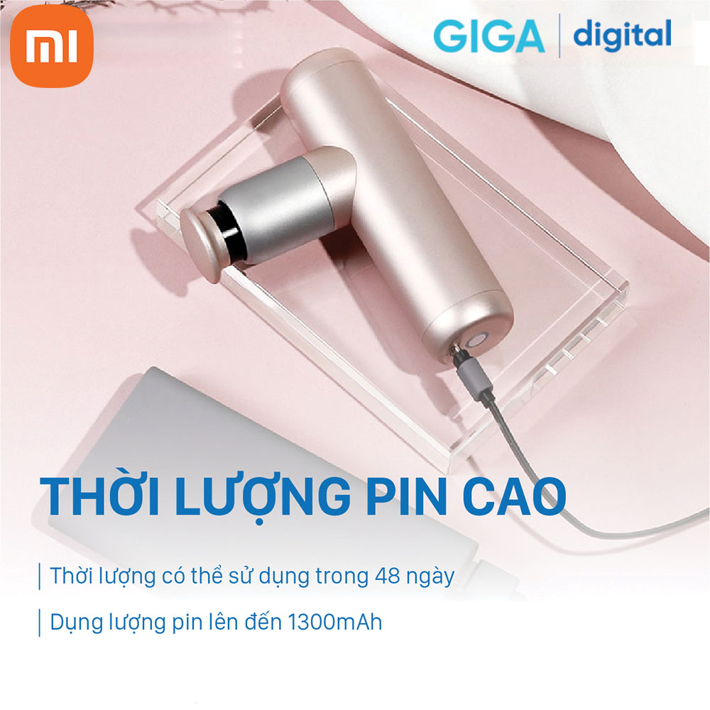 Máy massage cầm tay Xiaomi YUNMAI Gun Extra Mini (MVFG-M281) - Pin 66 ngày - Hàng Chính Hãng