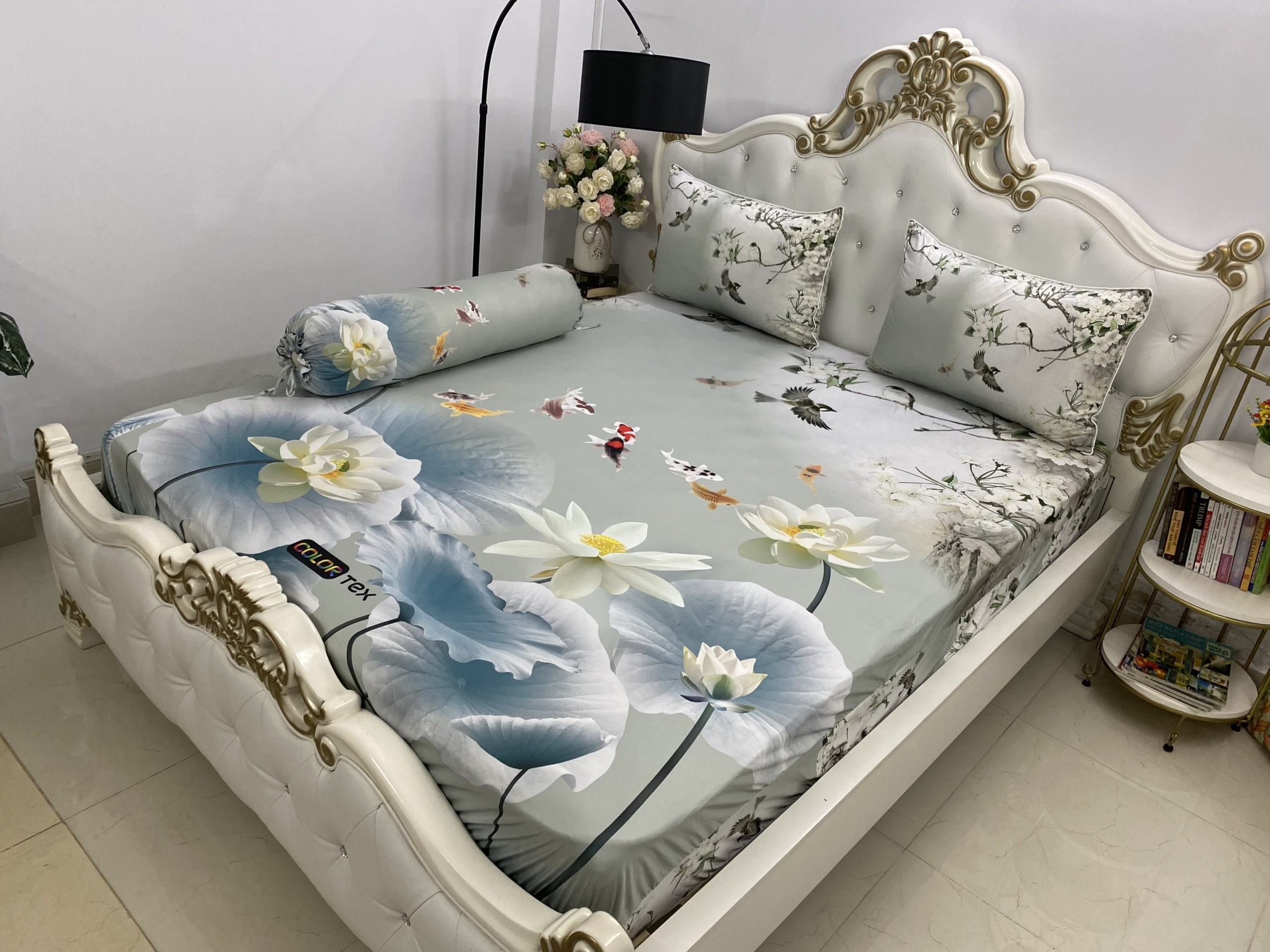 Bộ Drap gối HÀNG CHÍNH HÃNG thun Ý 5D Cao Cấp , mát lạnh, thấm hút tốt.