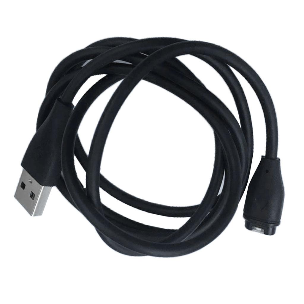 For Garmin Fenix 5 / 5S / 5X Charger,Replacement USB Data Sync Charging Cable Wire for Garmin Fenix 5/5S/5X/Forerunner 935/Quatix 5/Quatix 5 Sapphire/Vivoactive 3 Smart Watch,Black