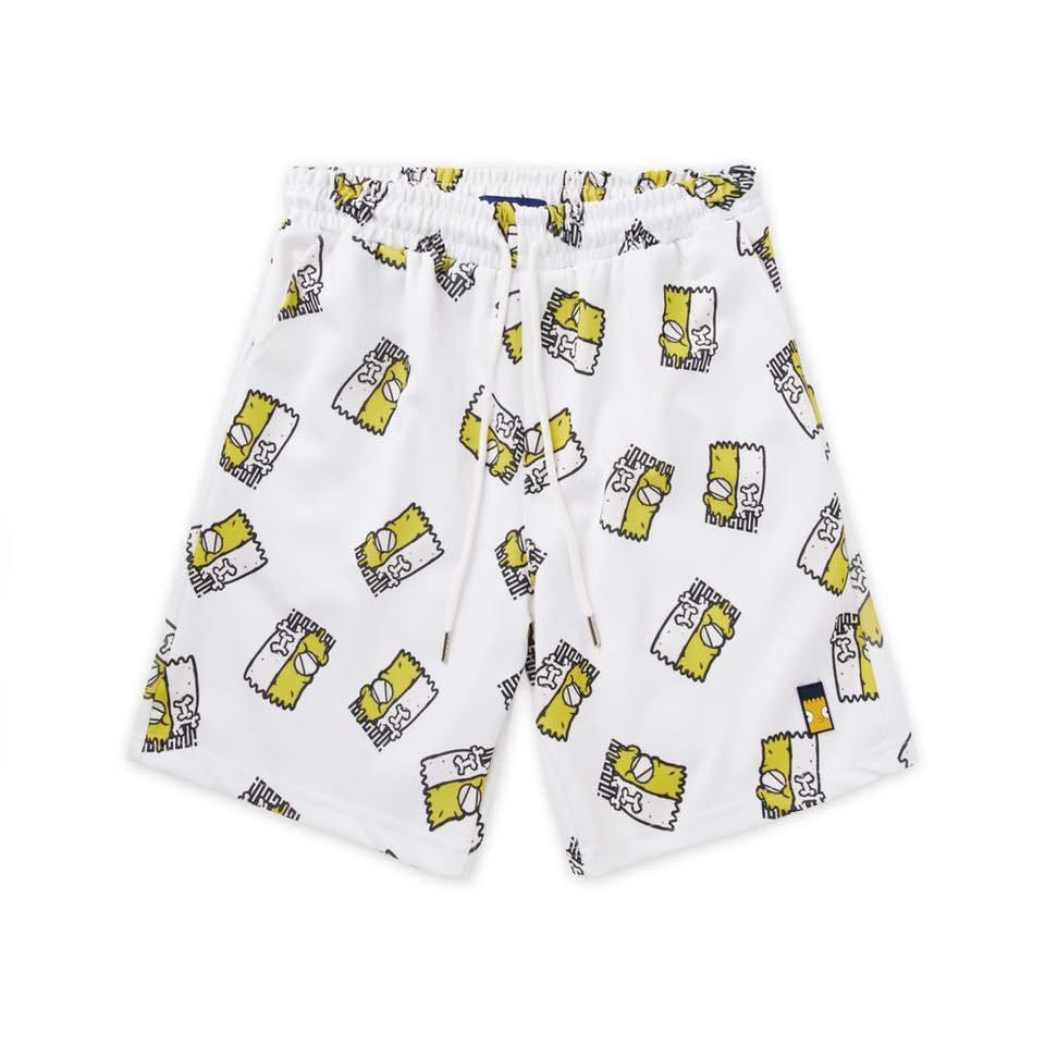 Quần short simpson unisex - short cartoon simpsons x jason - shorts hey you studio streetwear local brand