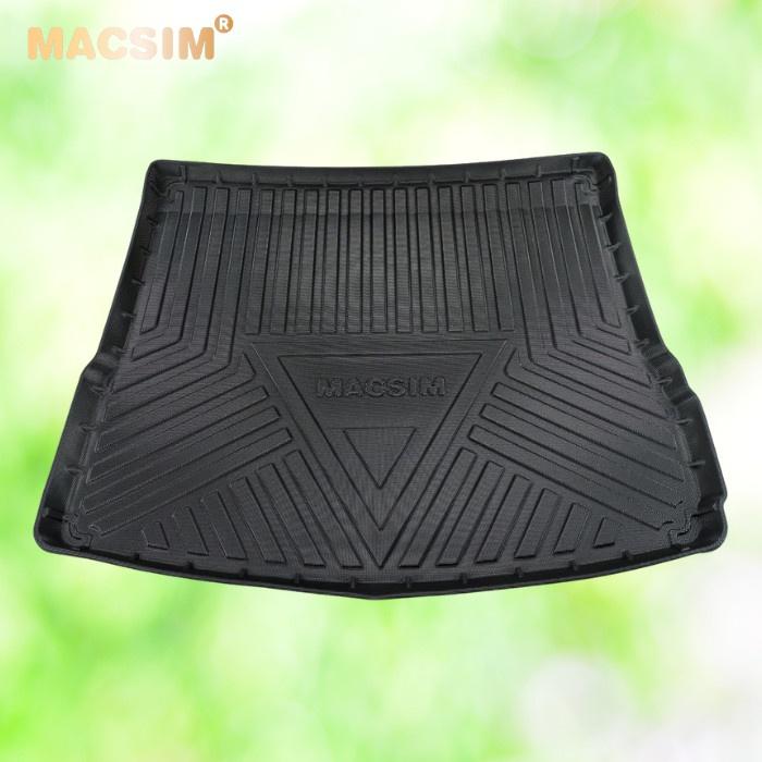 Lót cốp xe ô tô Porsche Macan 2014 - 2022 chất liệu TPV thương hiệu Macsim màu đen