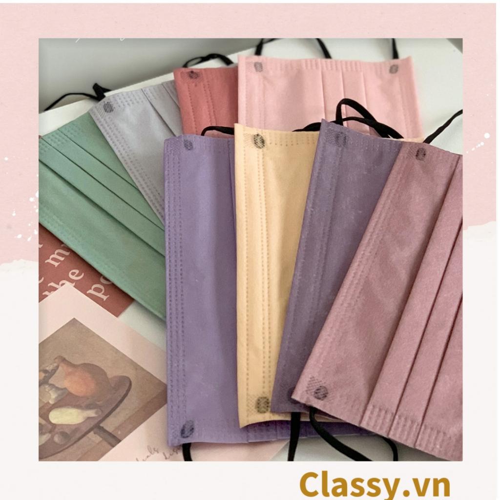 Khẩu trang Classy bằng vải không dệt giúp kháng khuẩn PK1387 (Giá 1 chiếc)