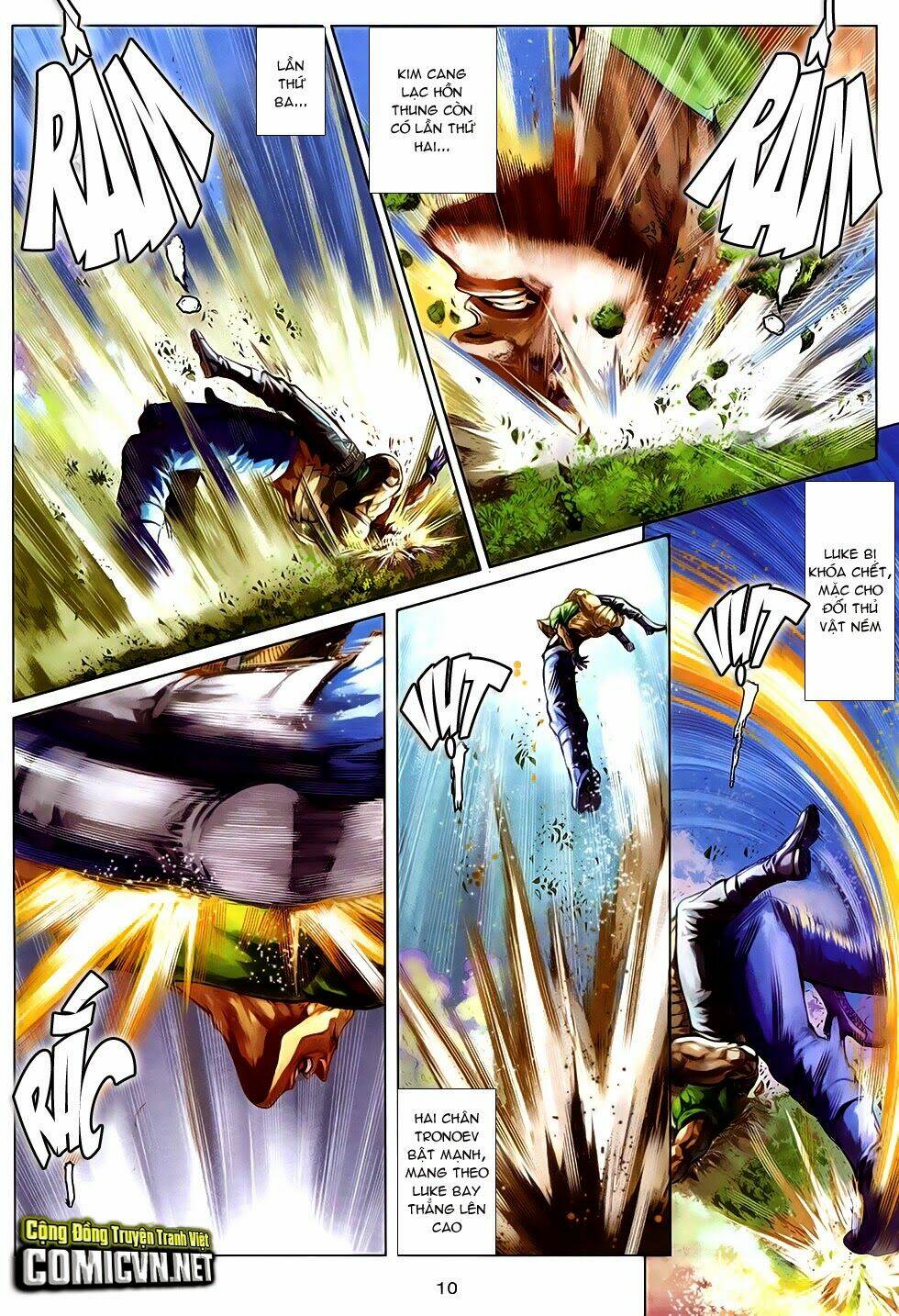 ba động quyền z hadouken zero chapter 8 10