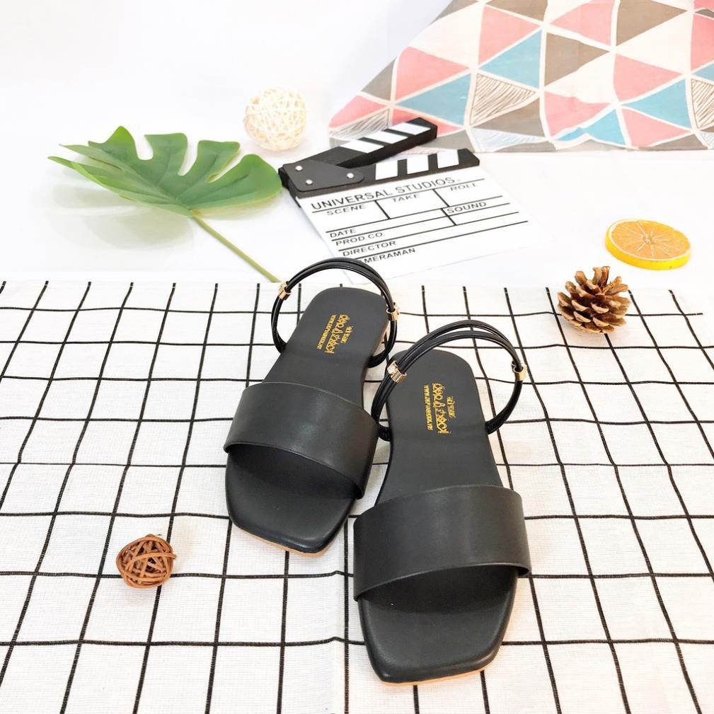 Sandal nữ quai ngang 2 trong 1 có thể làm dép hoặc sandal tùy ý có size lớn 42 43