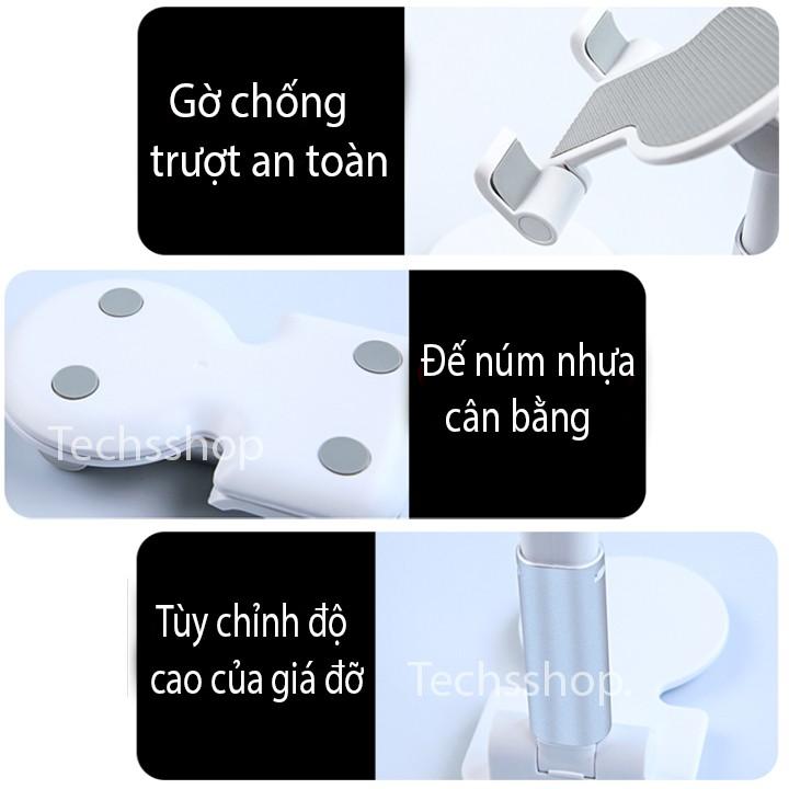Giá Đỡ cho Điện Thoại, Máy Tính Bảng Gấp Gọn Tùy Chỉnh Độ Cao - Folding desktop phone stand
