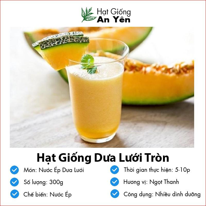 Hạt giống Dưa Lưới Vàng thu hoạch sớm, dễ trồng, nảy mầm cao, sinh trưởng khoẻ