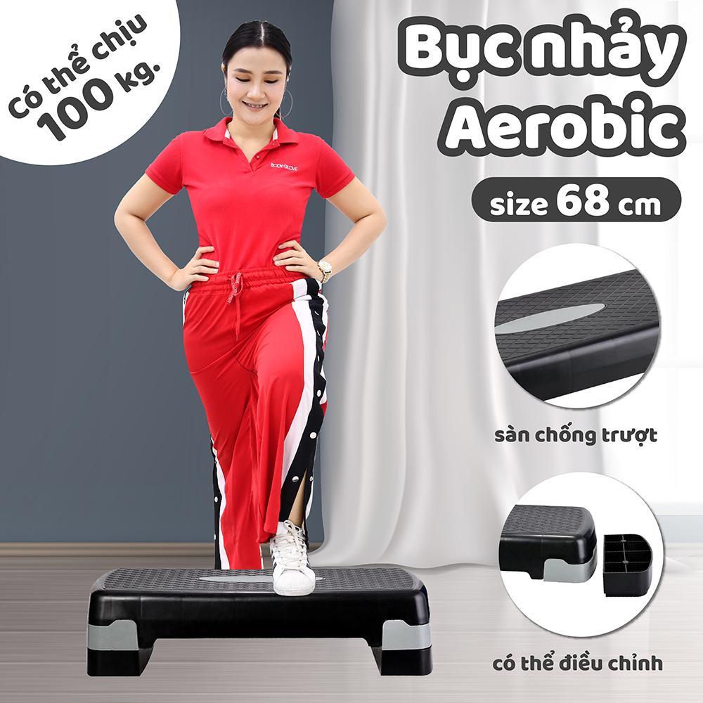 BG Bục dậm nhảy AEROBIC STEP Size: 68CM giảm cân hiệu quả mới nhiều màu ( lựa chọn)