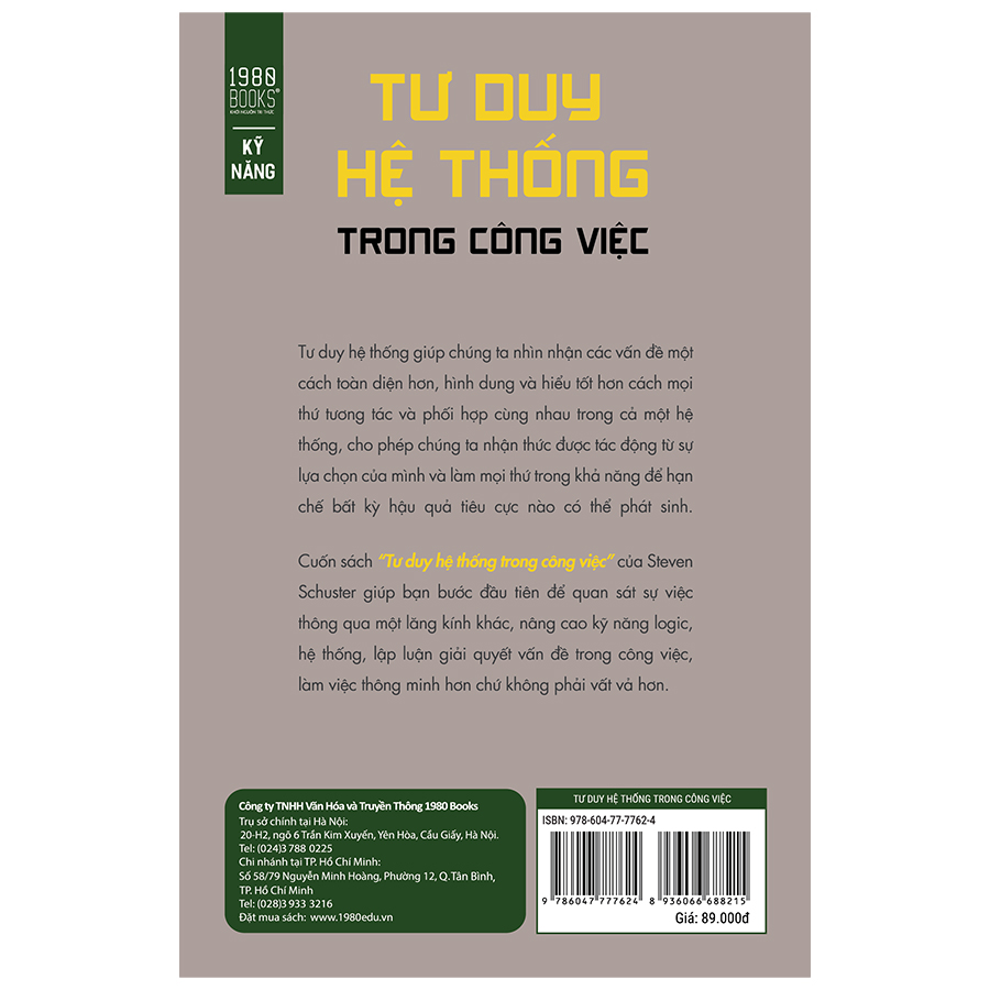 Tư Duy Hệ Thống Trong Công Việc