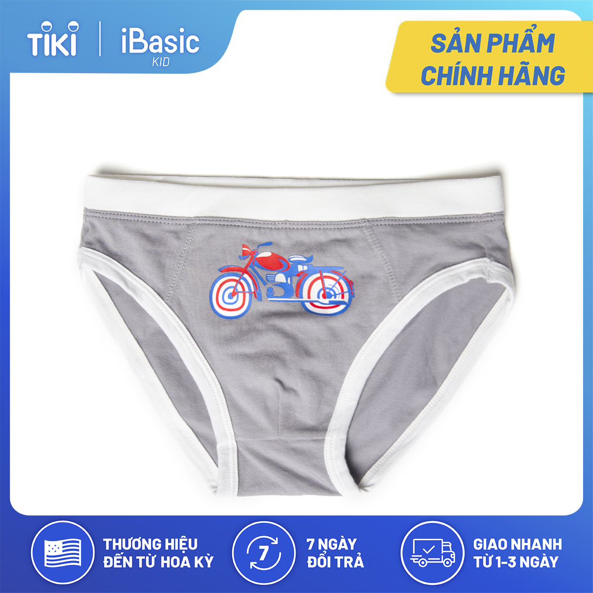 Combo 4 quần lót bé trai iBasic PANB003 PANB005