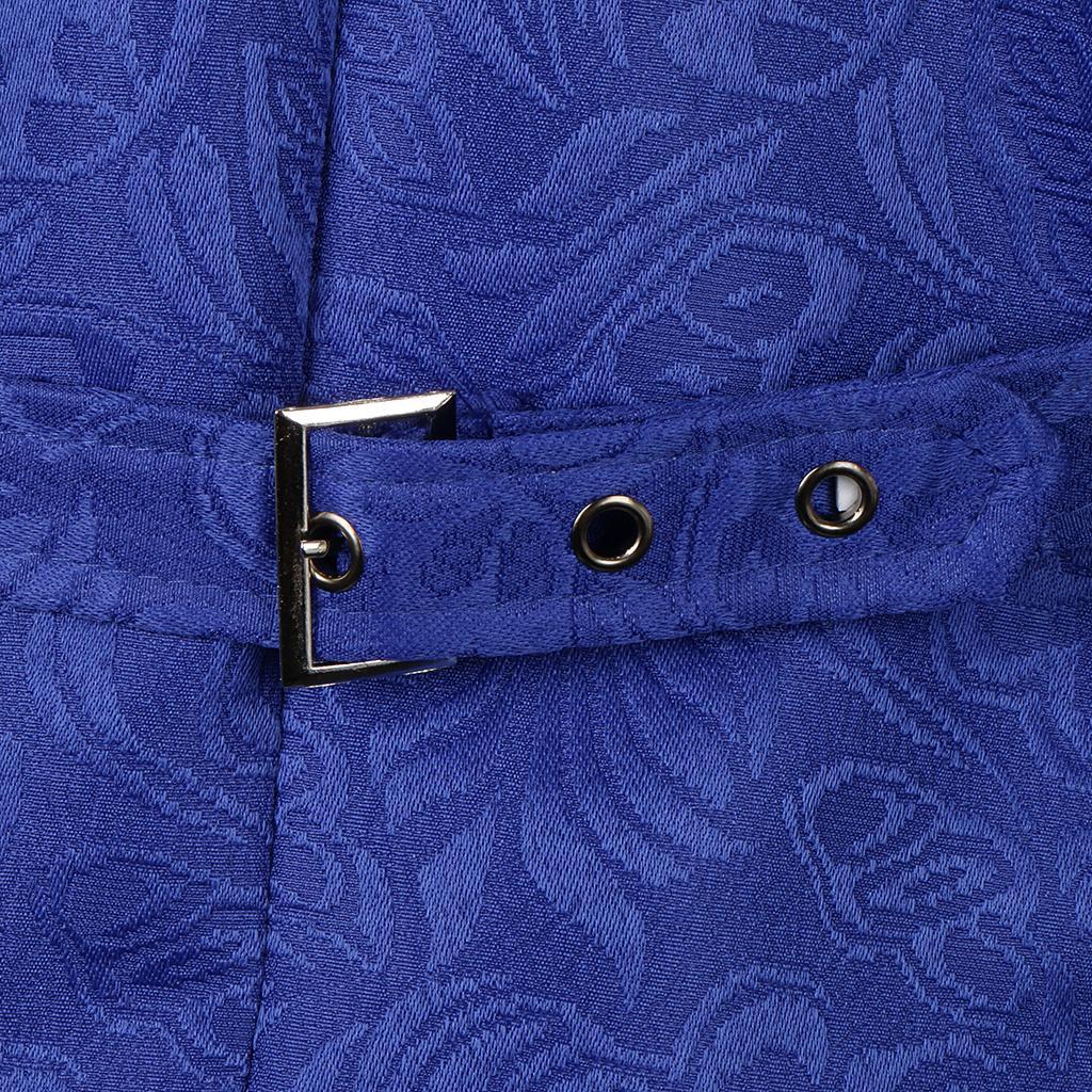 Men's Medieval Jacquard Waistcoat Steampunk Slim Fit Dress Vest