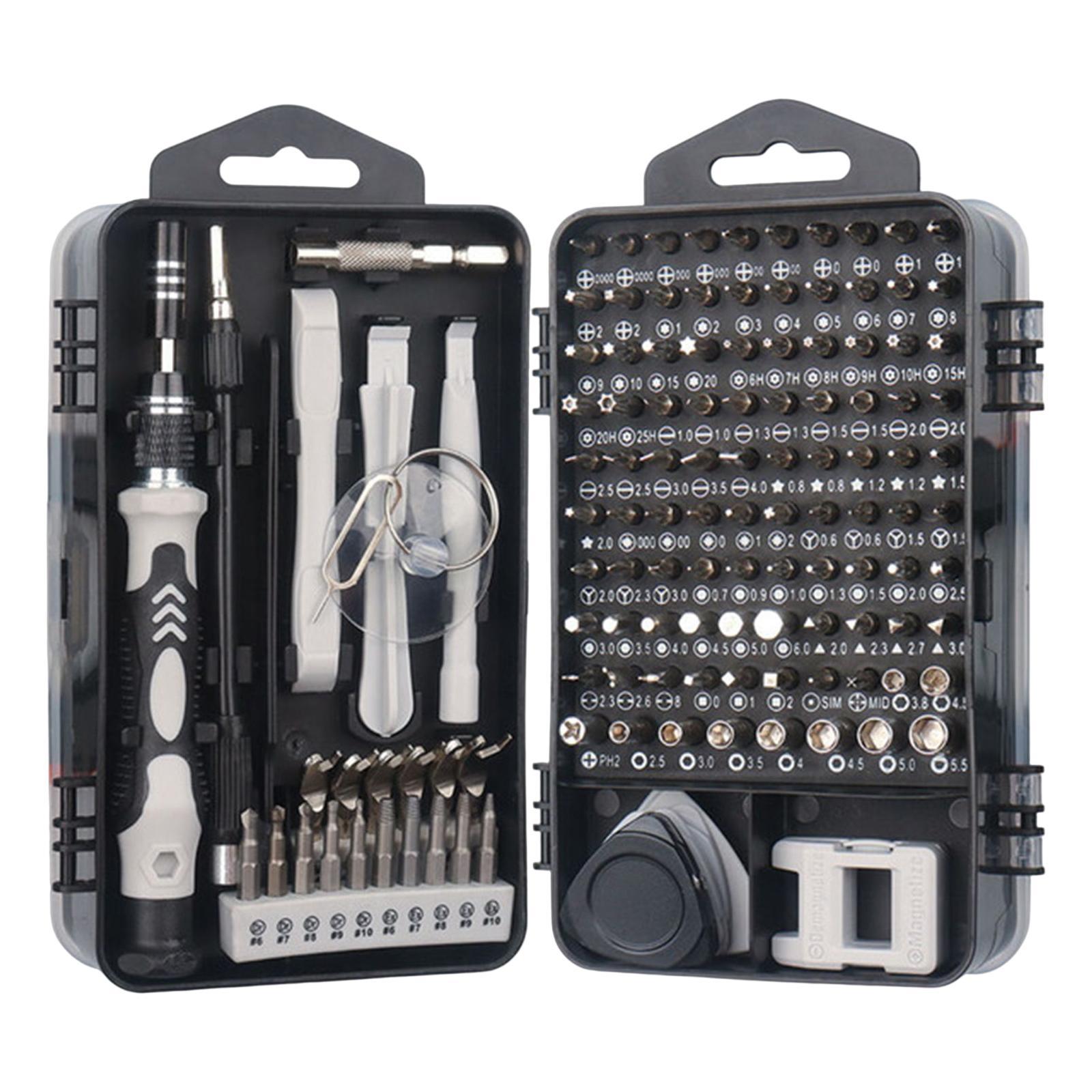 135 Pieces Hand Tool Precision Screwdriver Set for Game Console Camera