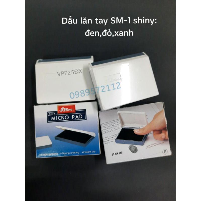 Hộp dấu lăn tay shiny SM-1