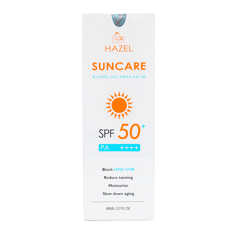 KEM CHỐNG NẮNG SUNCARE HAZEL - CHỐNG NẮNG VƯỢT TRỘI DƯỠNG ẨM CHUYÊN SÂU