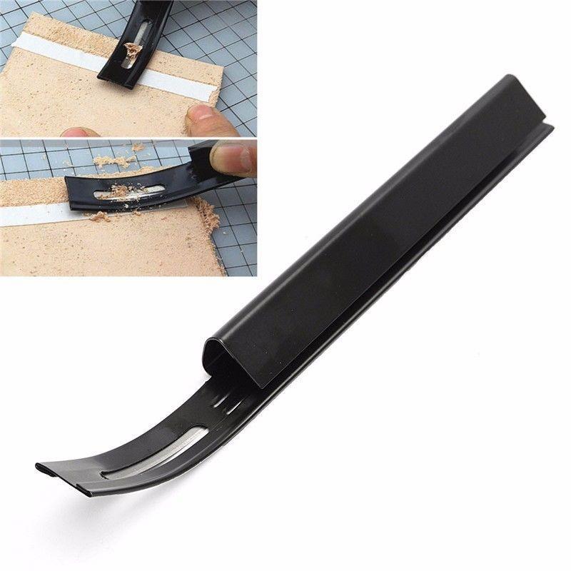 Black Leather Safety Beveler Skiver for Thinning Cutter Cutting Tool Leathercraft Hand Tool