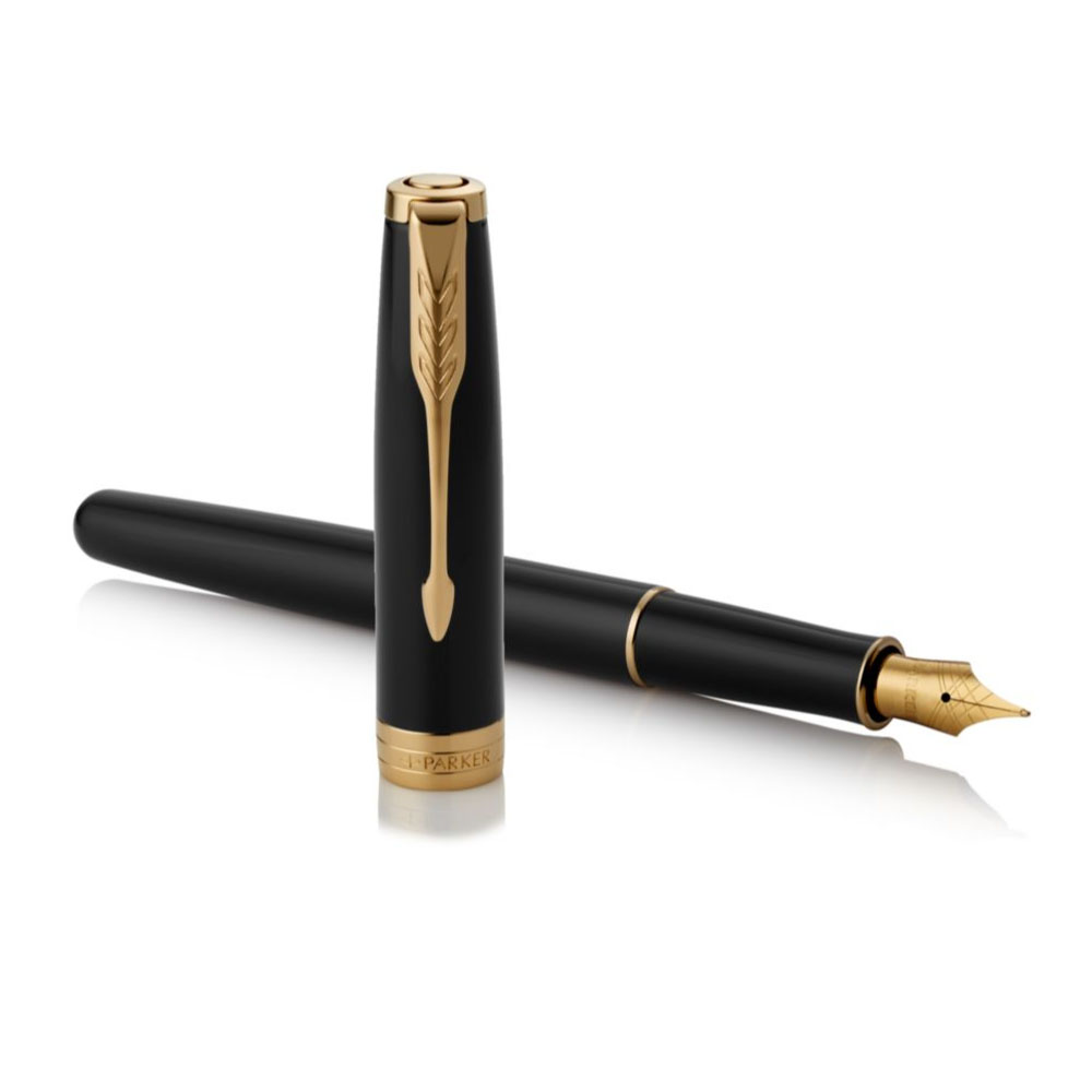 Bút máy cao cấp Parker Sonnet Black GT 18K TB-1950781