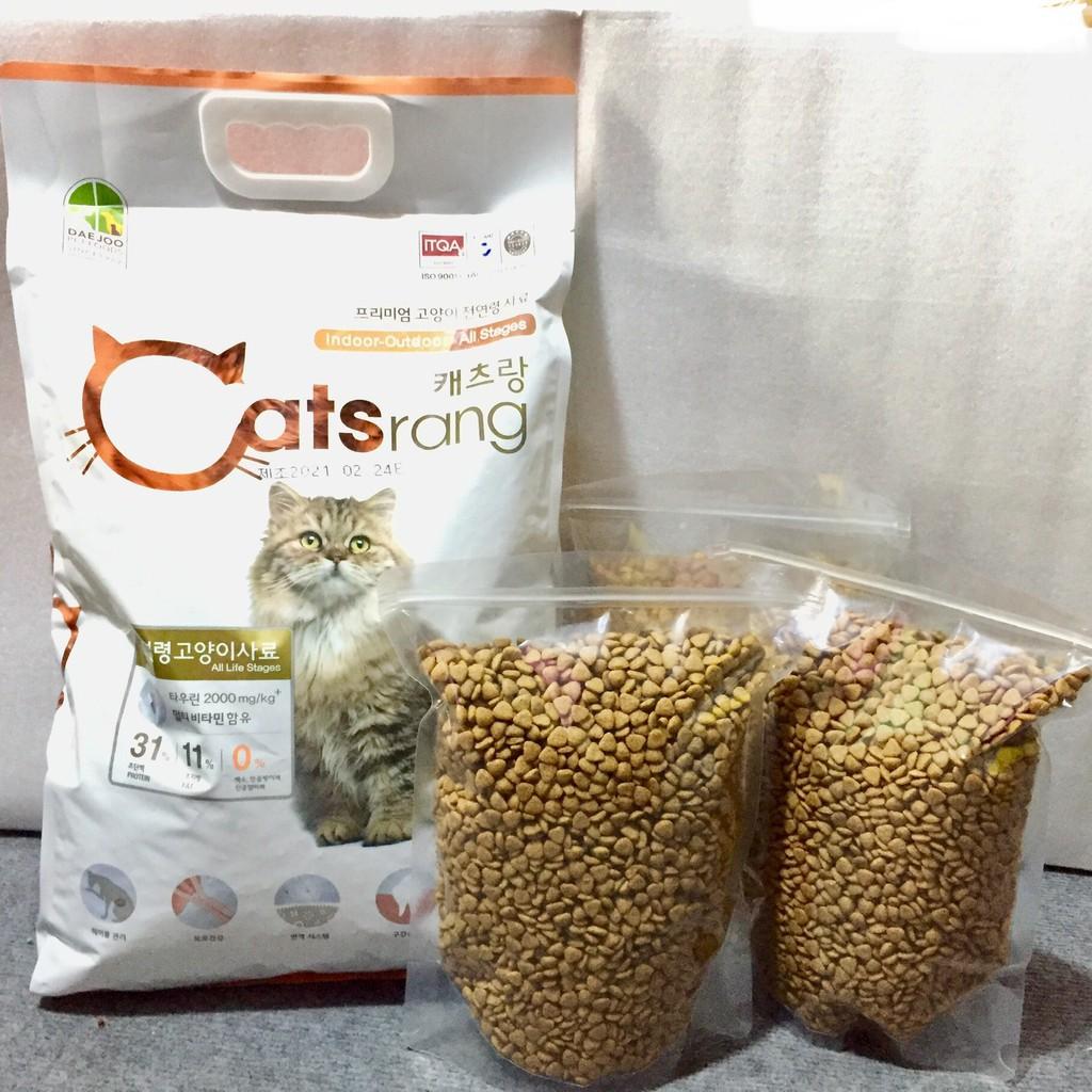 Hạt Catsrang Cho Mèo Lớn | Túi Zip 1kg | Catrang