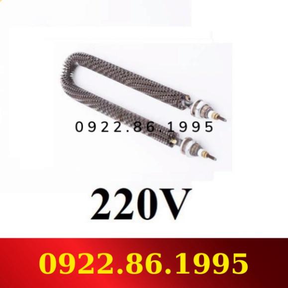 220V - 50cm Thanh nhiệt U sấy điện trở sấy khô không khí gia nhiệt cánh tản đốt nóng hàng nhập