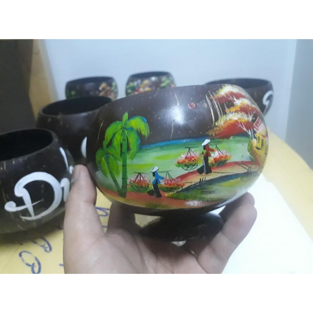 Bát gáo dừa ly