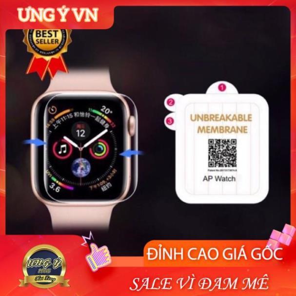 Miếng Dán Dẻo PPF Tự Phục Hồi Trầy Xước Cho APPLE Watch 38/40/42/44MM - Hàng Cao Cấp Loại S