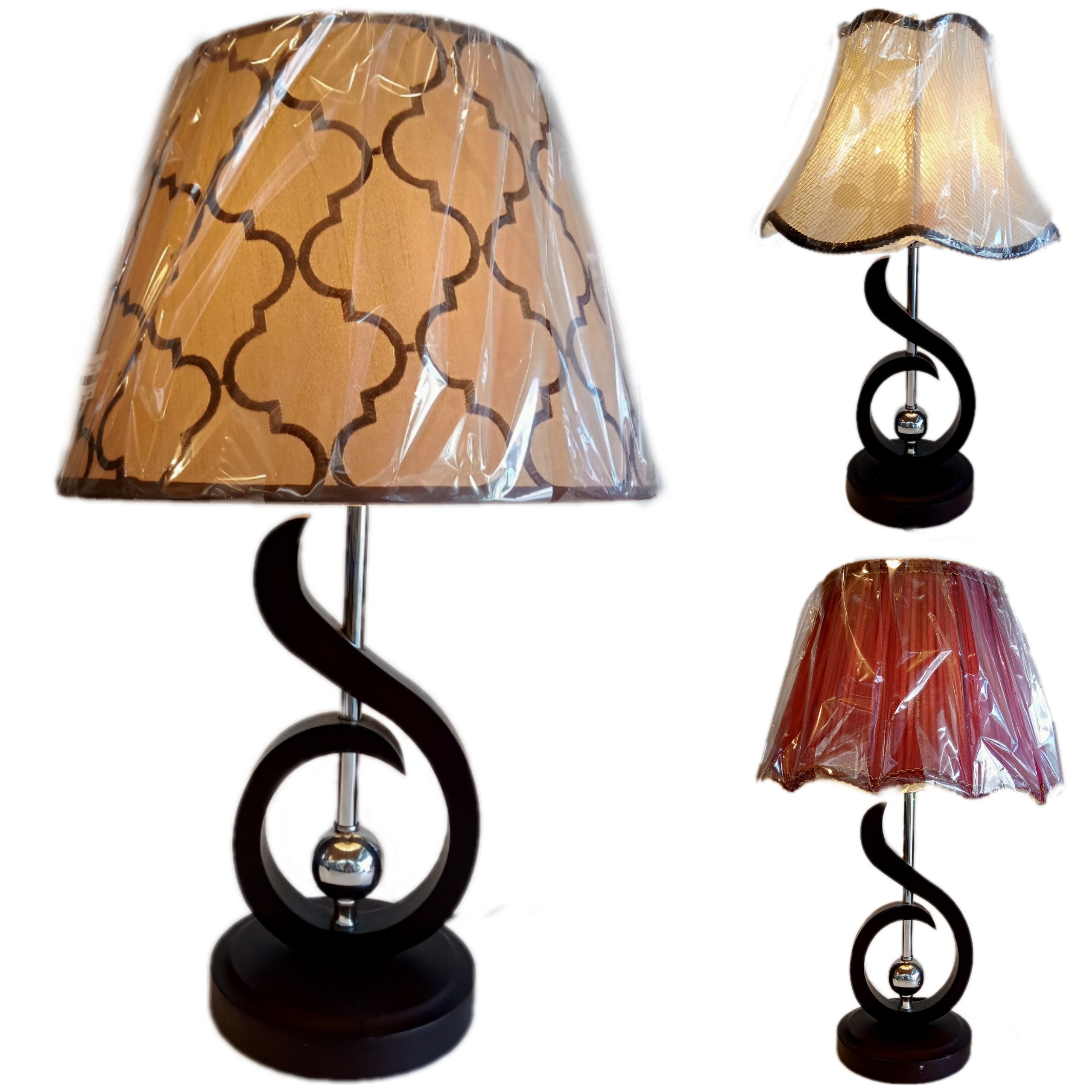 Đèn ngủ thân gỗ cao cấp- Để đầu giường- Đèn ngủ để bàn khách sạn- Decor, trang trí- 5232