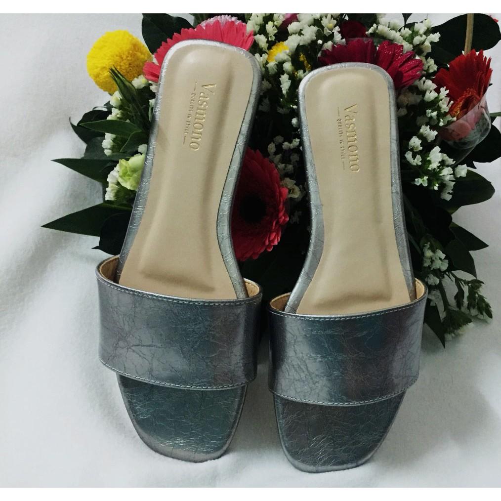Dép xẹp quai ngang bản rộng siêu cute