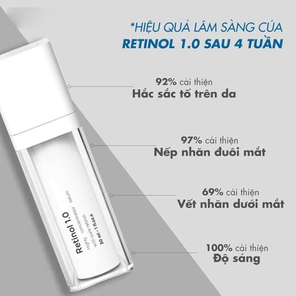 Kem Trẻ Hóa Da Giảm Nám Fusion Retinol 1.0 30ml