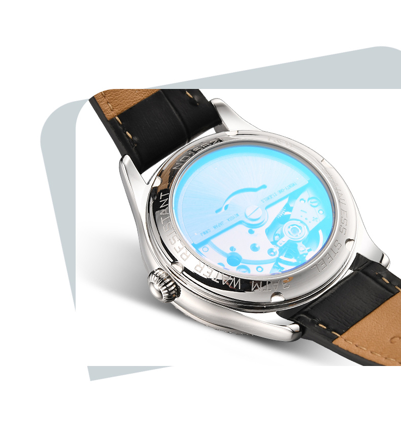 Đồng hồ nữ chính hãng I&amp;W CARNIVAL IW582G-2 Kính sapphire ,chống xước ,Chống nước 30m ,Bảo hành 24 tháng,Máy cơ (Automatic),dây da cao cấp, thiết kế đơn giản dễ đeo