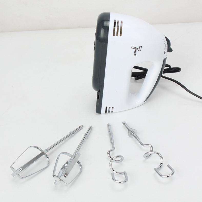 Máy Đánh Trứng Đánh Kem Cầm Tay 7 Tốc Độ Công Suất 180W