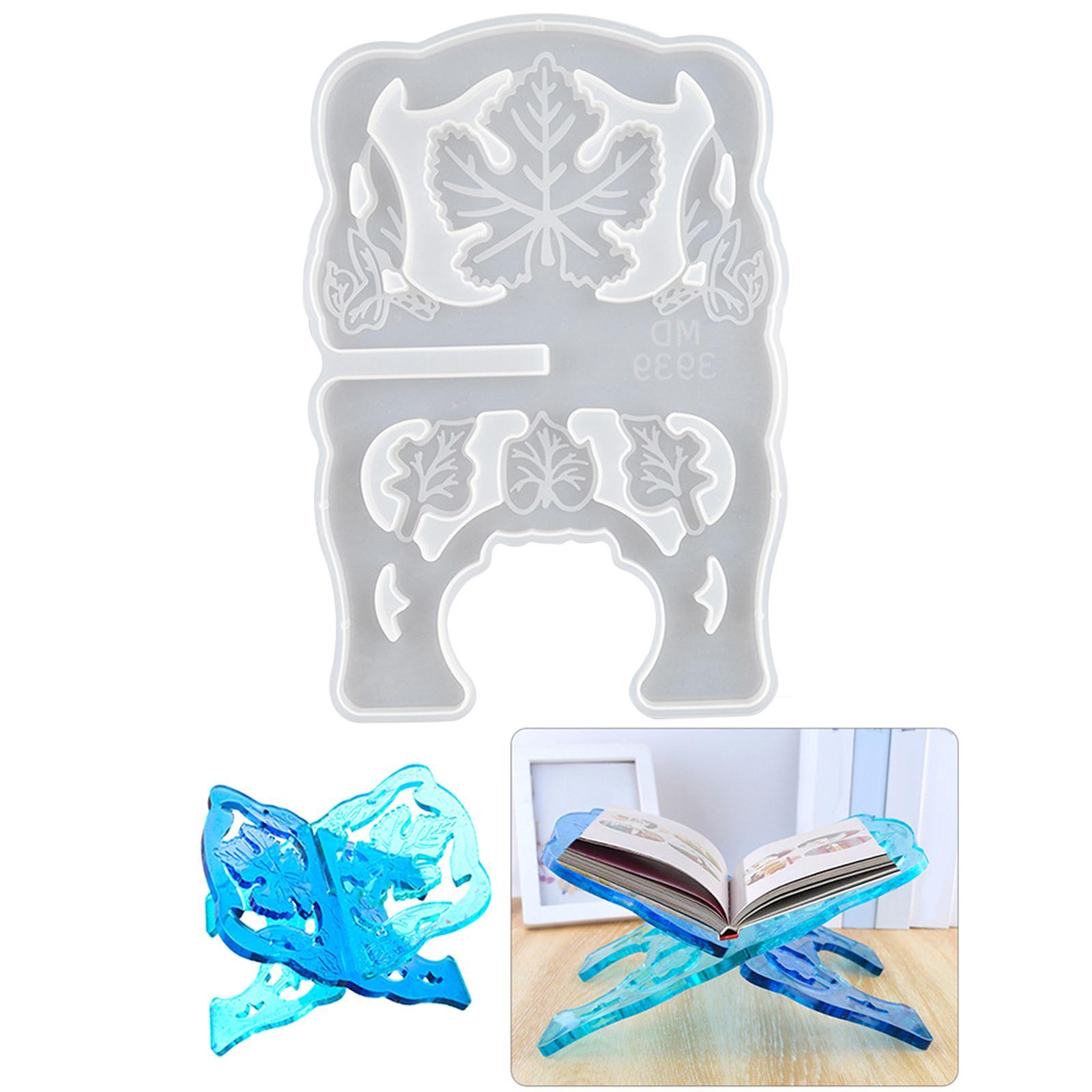 Book Holder Resin Casting DIY Epoxy Silicone  Bookshelf Supplies