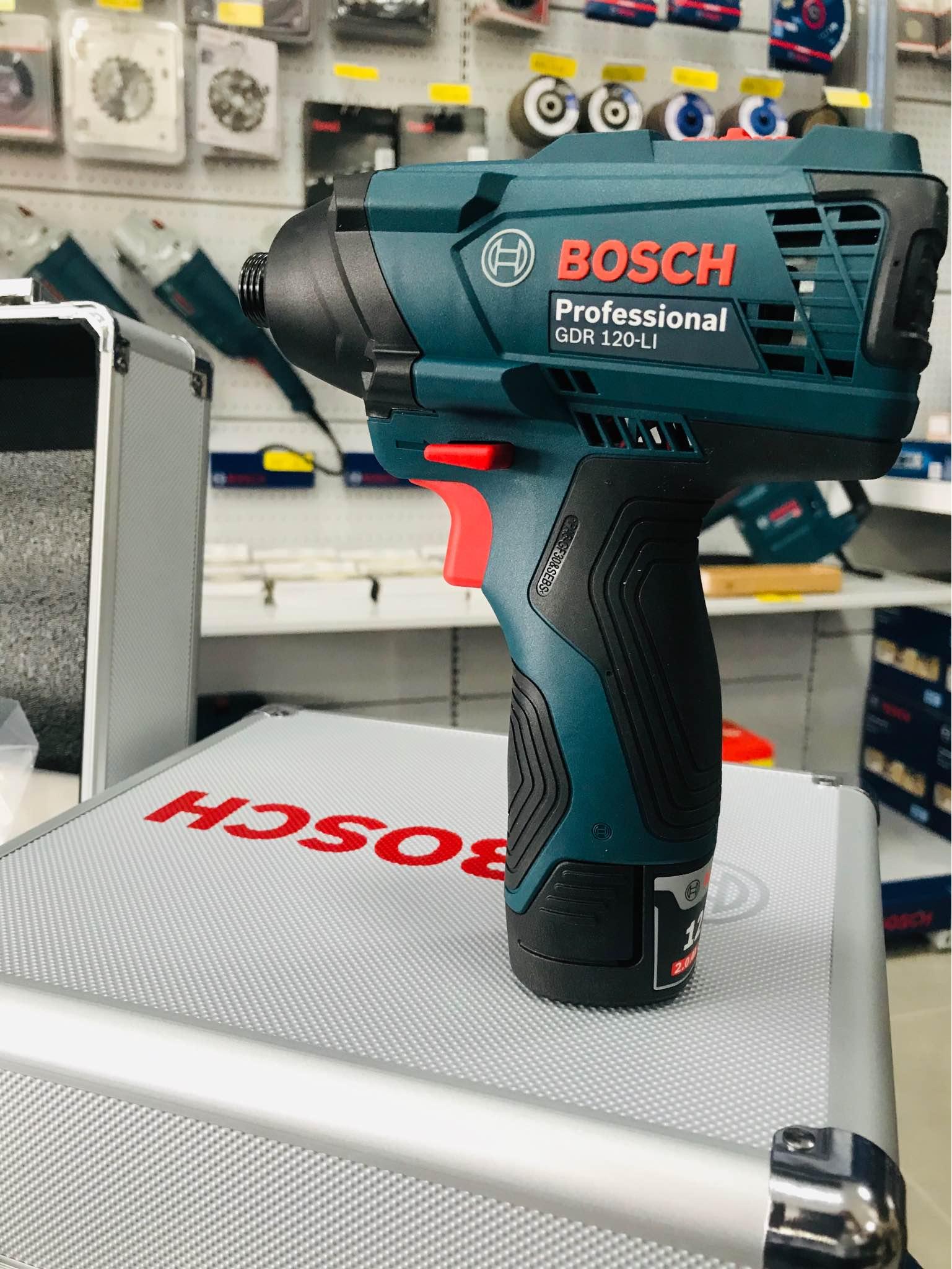 MÁY VẶN VÍT DÙNG PIN 12V BOSCH GDR 120-LI - HÀNG CHÍNH HÃNG