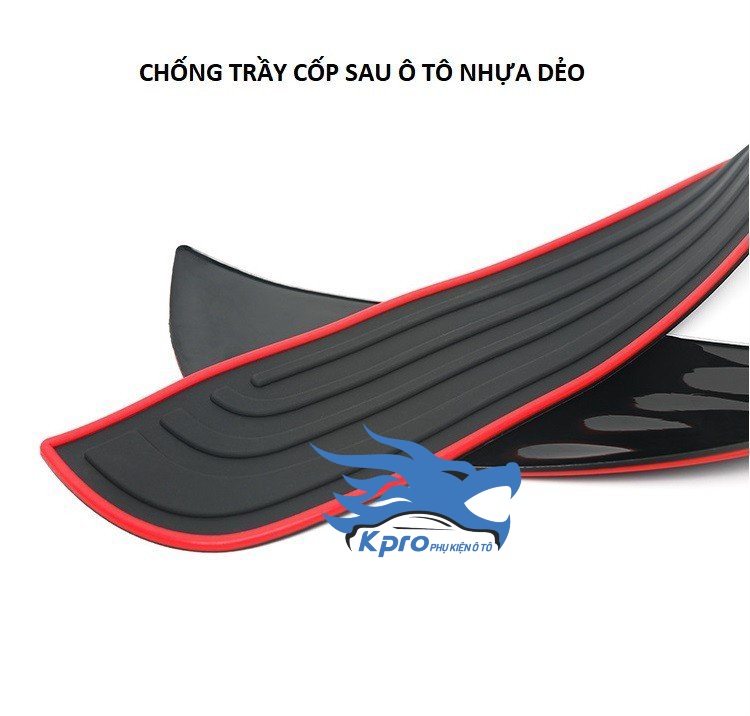 Cao su chống trầy cốp sau ô tô Sport - Hàng Kpro chất lượng cao