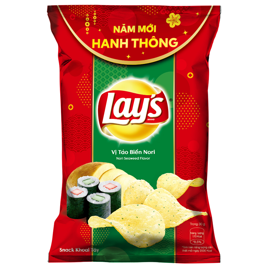 Snack khoai tây Lay’s - gói 95g