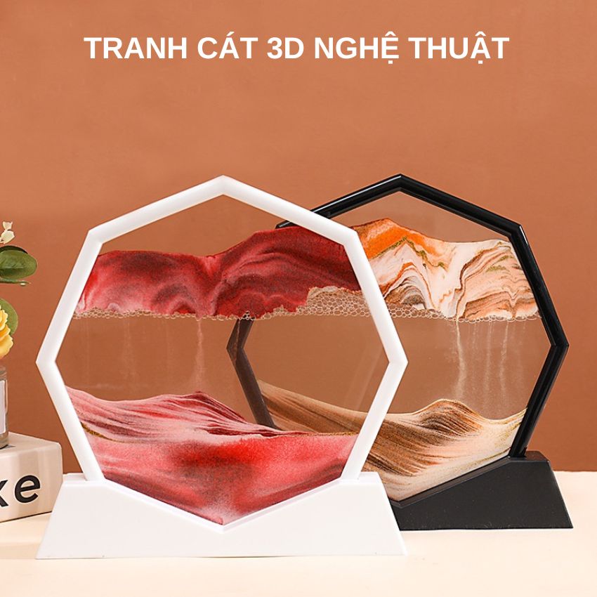 Tranh cát chuyển động 3D nghệ thuật cao cấp siêu đẹp dùng decor nhà cửa, làm quà tặng giúp giảm căng thẳng mệt mỏi hiệu quả