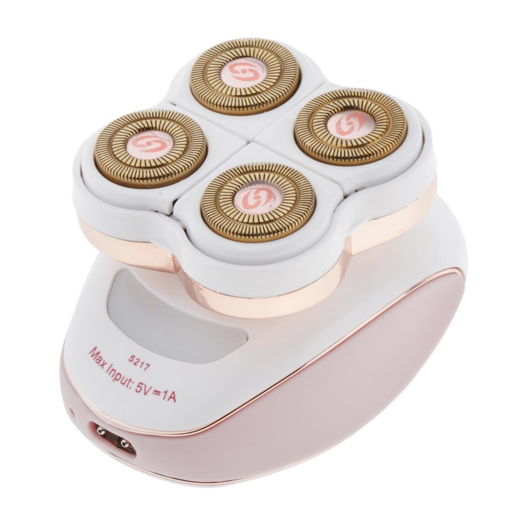 USB Rechargeable Electric Shaver Women Leg Body Bikini Hair Removal Trimmer