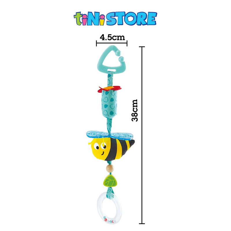 Đồ chơi lục lạc treo nôi hình chú ong Hape