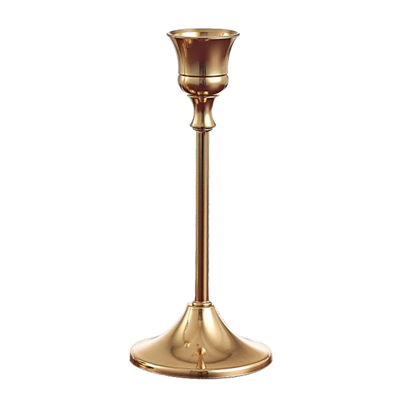 Metal Candle Stick Holders Stand for Wedding Party Home Office Decor S
