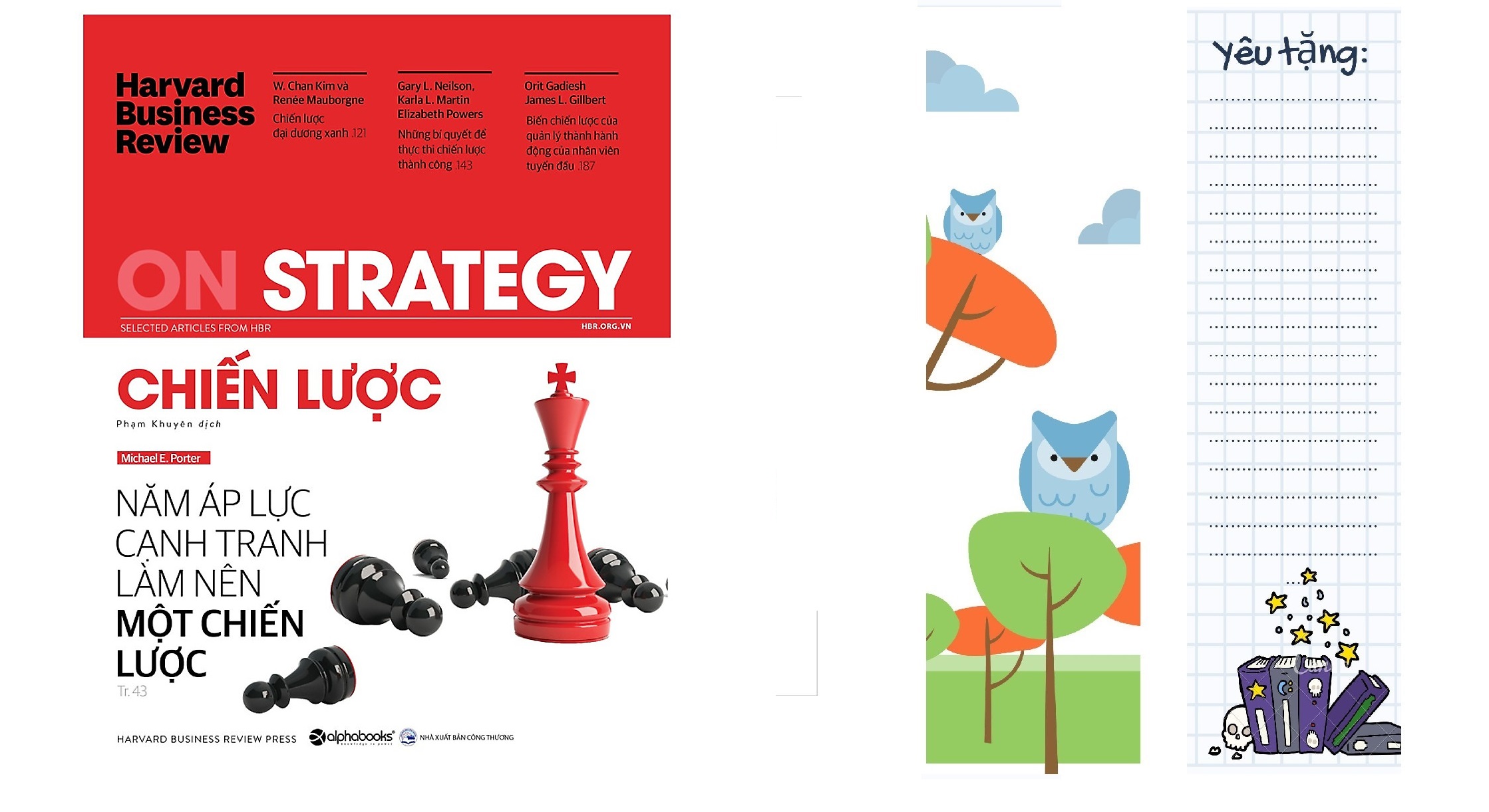 HBR On Strategy - Chiến Lược ( Tặng Bookmark Sáng Tạo )