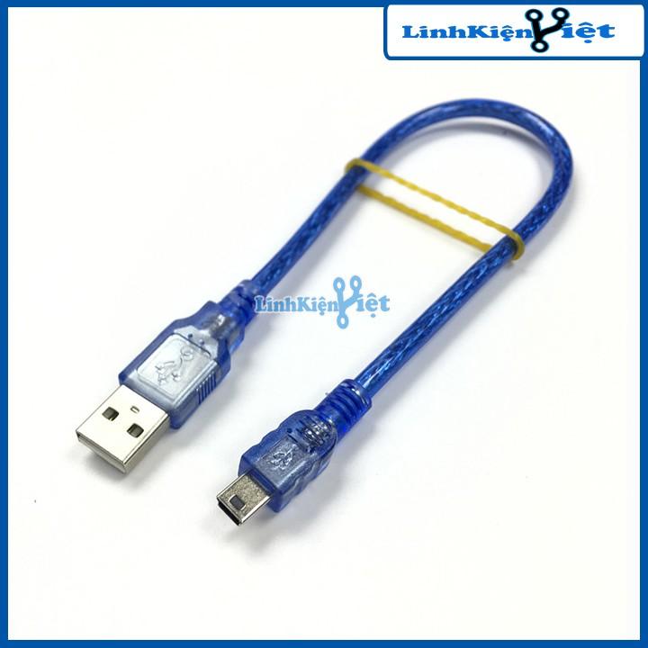 Dây USB A Đực - USB Mini