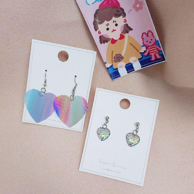 Dây chuyền tim sequin