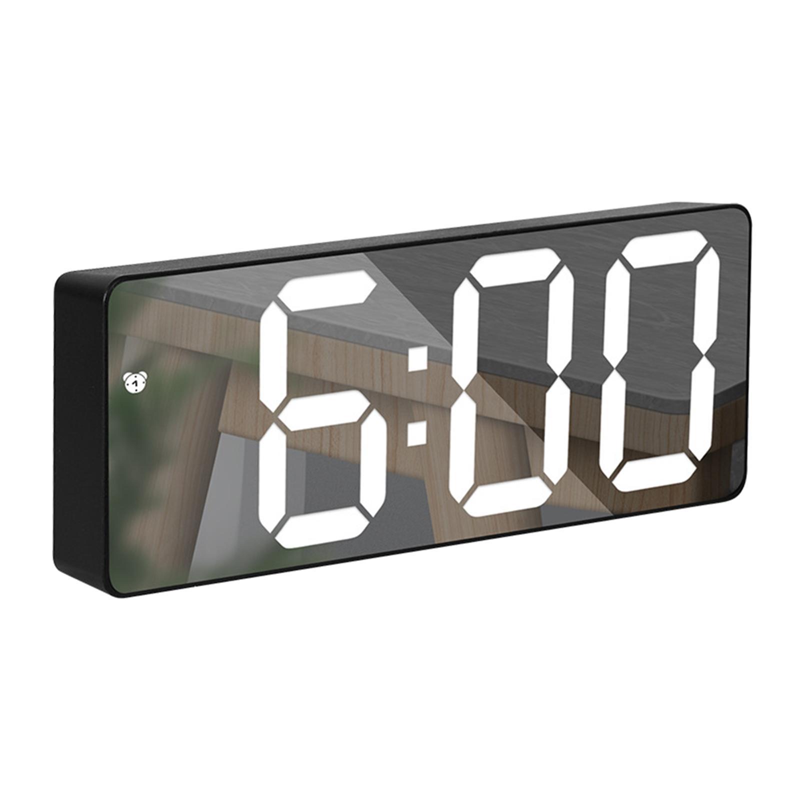 Clock Snooze Large Display Electronic Desktop