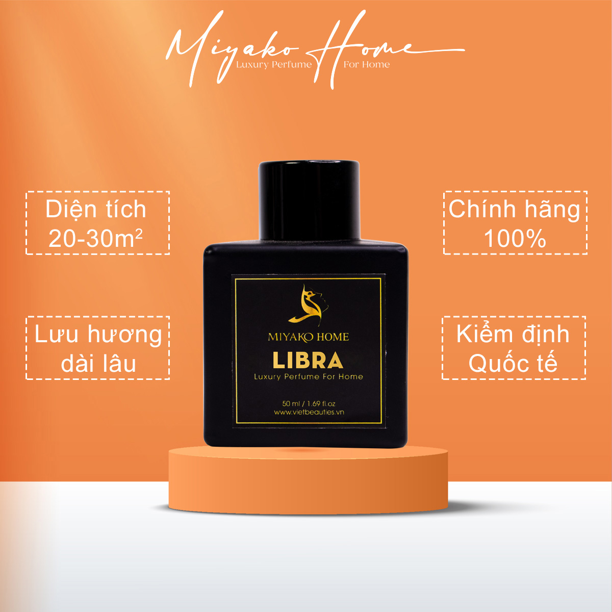 [ RA MẮT ] BỘ TINH DẦU NƯỚC HOA ĐỂ PHÒNG CAO CẤP LIBRA