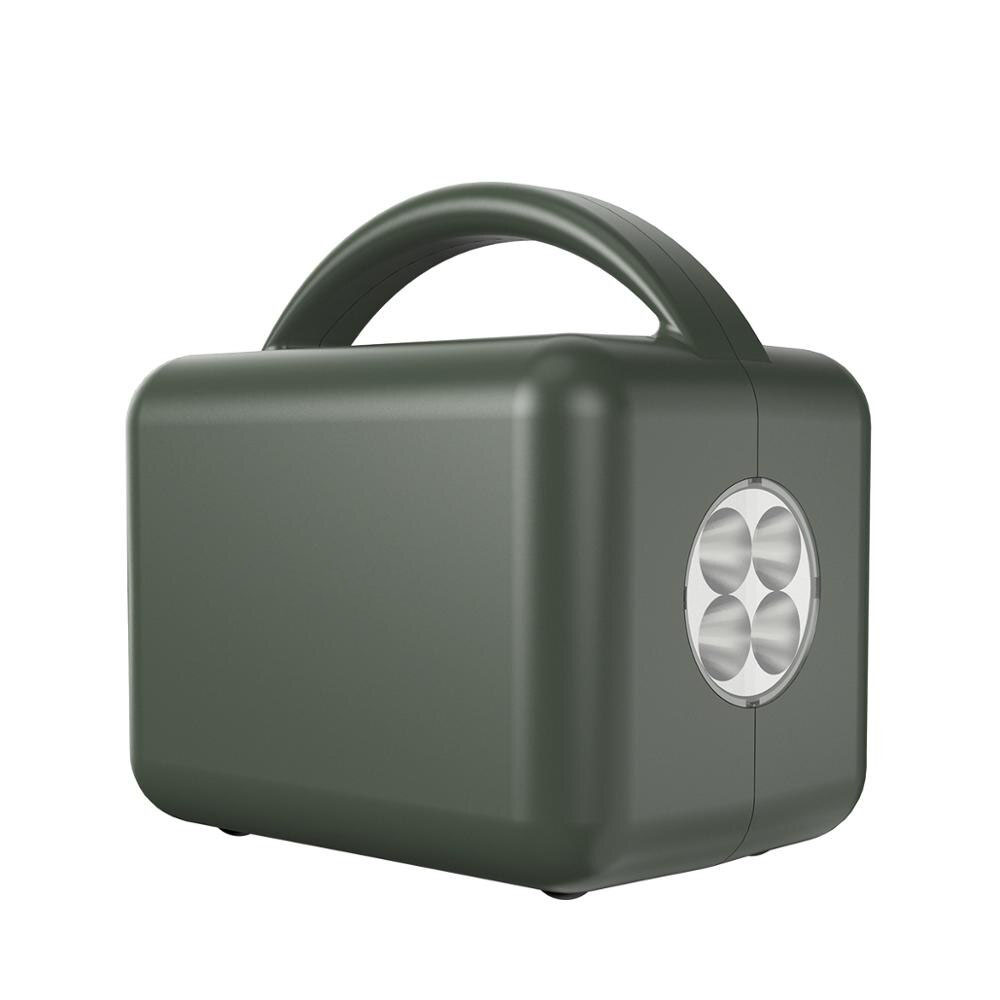 Trạm sạc pin sử dụng điện 220V di động GreenPower Trip 120w 39000mAH có đèn pin