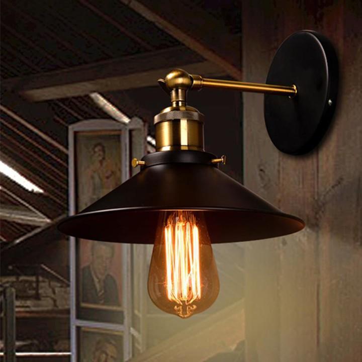 Đèn tường - đèn gắn tường 1 đui Chao sắt