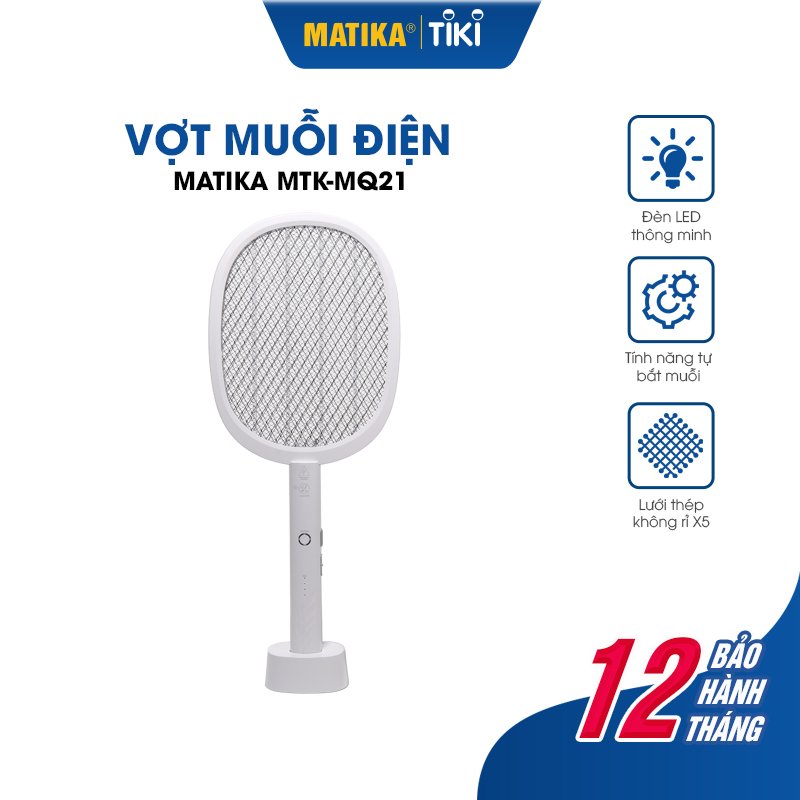 Vợt Muỗi 2in1 MATIKA MTK-MQ21 - Hàng chính hãng