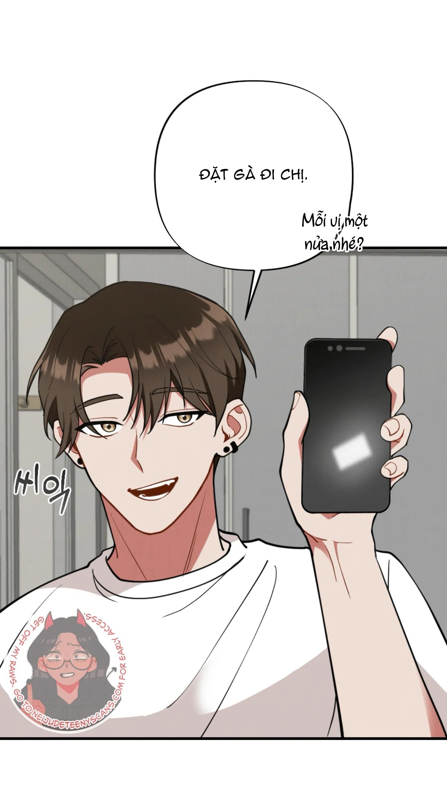 [18+] bạn của em trai không thể to như vậy! chapter 13.2 3