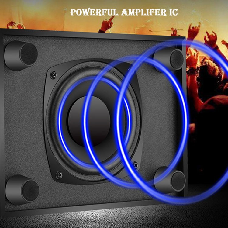 LOA 3 LOA BLUETOOTH CHO ĐIỆN THOẠI VÀ MÁY TÍNH CAO CẤP PKCB X6U 14