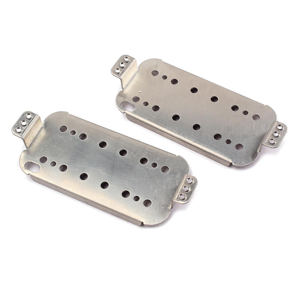 2X Electric guitar humbucker double coil pickup base plate for guitar