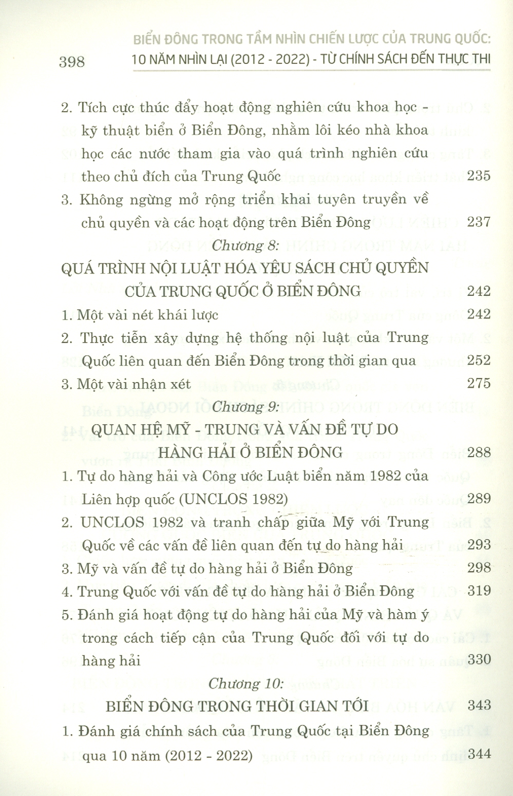 Biển Đông Trong Tầm Nhìn Chiến Lược Của Trung Quốc 10 Năm Nhìn Lại (2012-2022) Từ Chính Sách Đến Thực Thi (Sách chuyên khảo)Bùi Thị